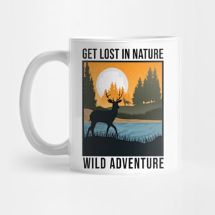 Get Lost In Nature Wild Adventure Mug